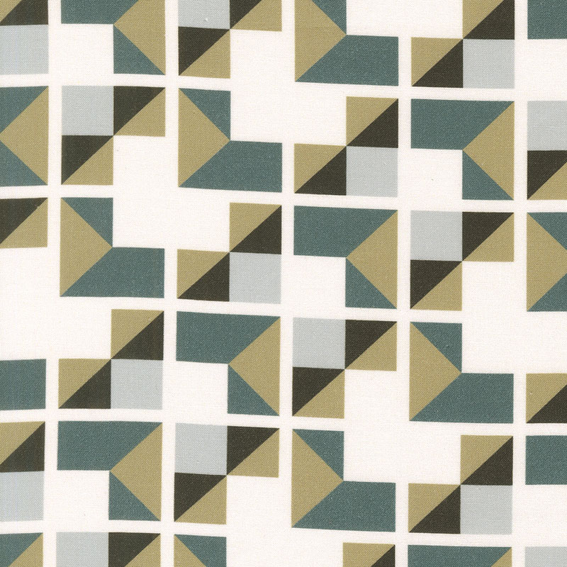 Quilted Home By Sewn By Amy Schelle For Moda - Digital Print - Metal