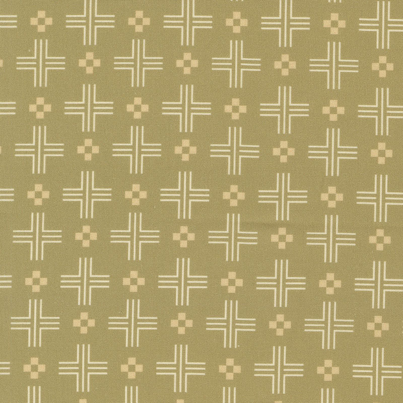 Quilted Home By Sewn By Amy Schelle For Moda - Digital Print - Sage