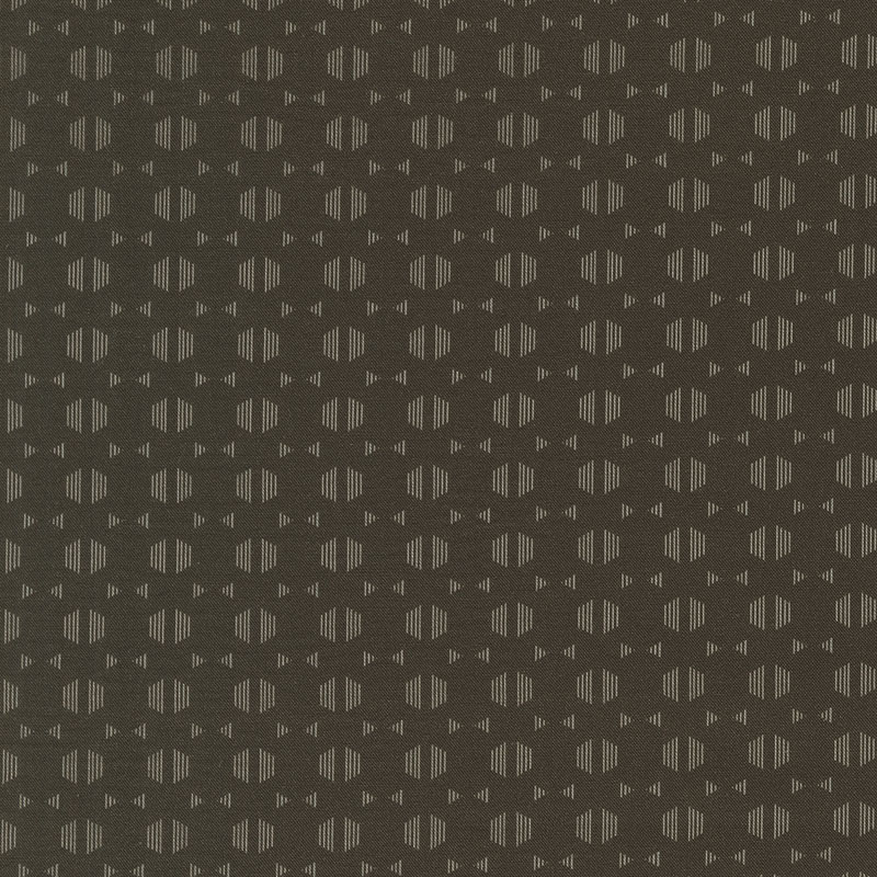 Quilted Home By Sewn By Amy Schelle For Moda - Digital Print - Charcoal