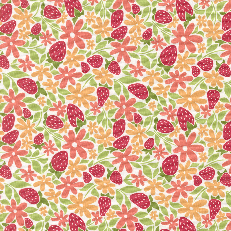 Fruitful By Kiley\'s Quilt Room For Moda - Digital Print - Cloud