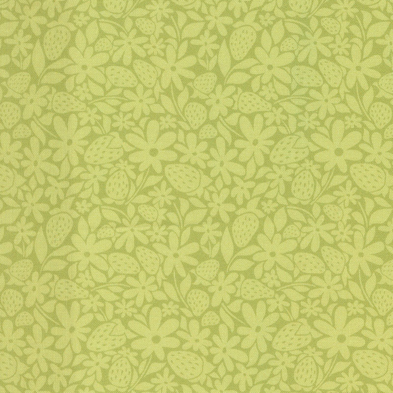 Fruitful By Kiley\'s Quilt Room For Moda - Digital Print - Grass