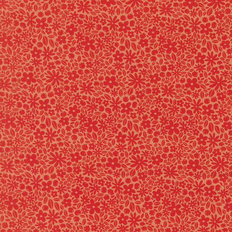 Fruitful By Kiley\'s Quilt Room For Moda - Digital Print - Flamingo