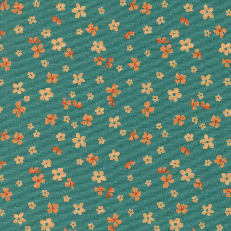Fruitful By Kiley\'s Quilt Room For Moda - Digital Print - Lagoon