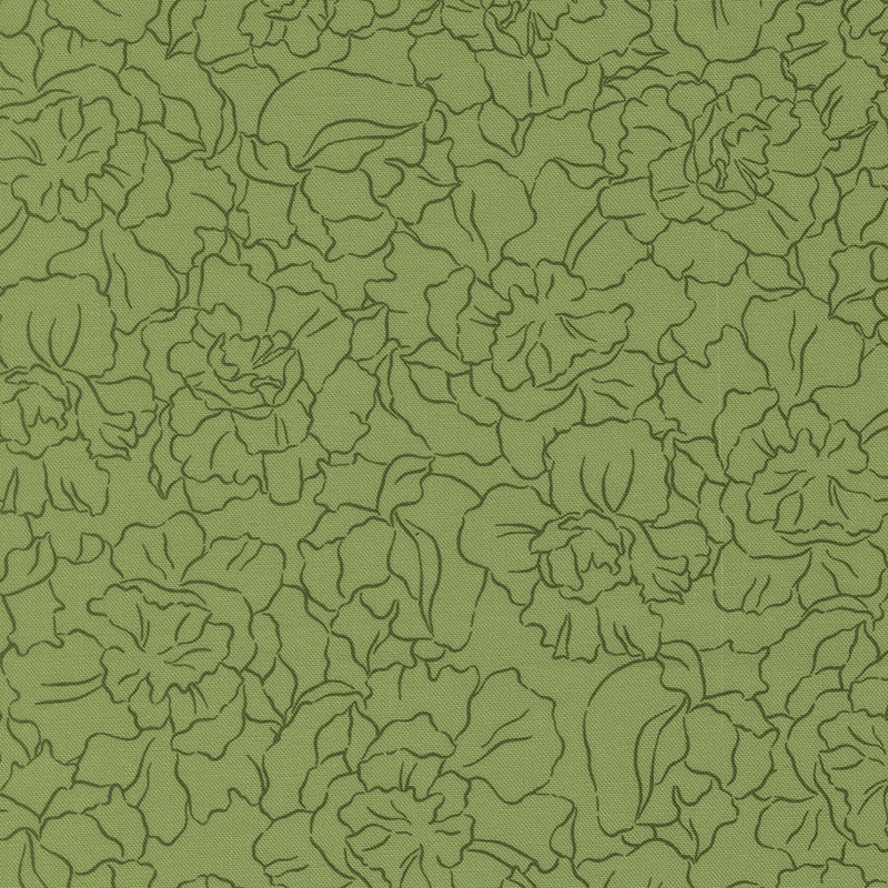 Fruitful By Kiley\'s Quilt Room For Moda - Digital Print - Grass