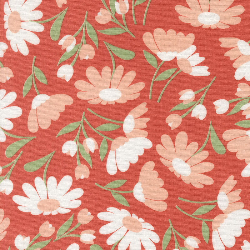 Sunroom By Coret Yoder For Moda - Strawberry