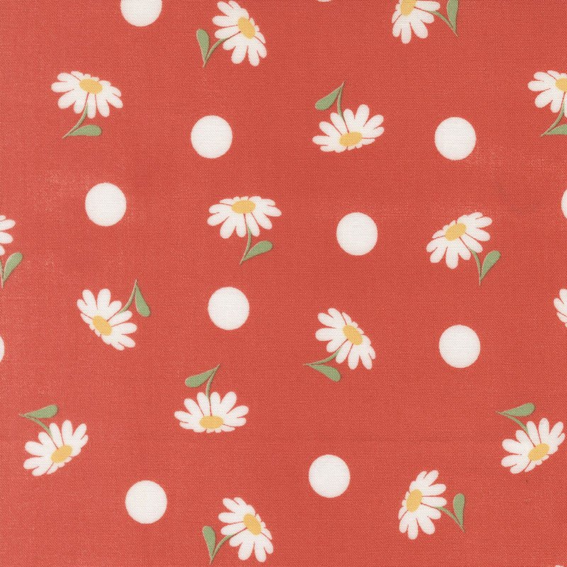 Sunroom By Coret Yoder For Moda - Strawberry