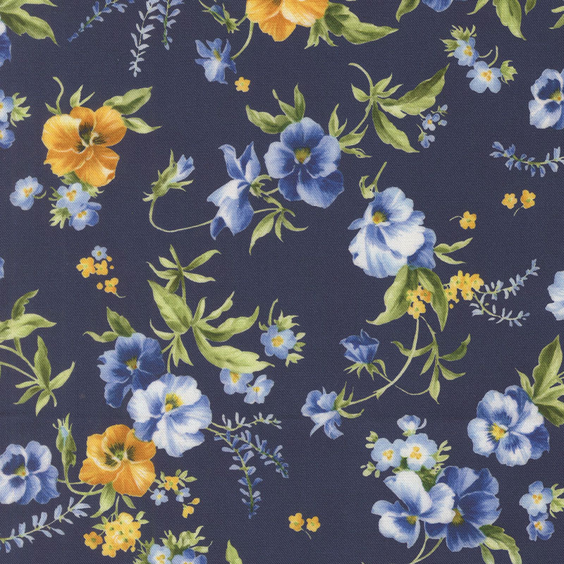 Summer Breeze 2027 By Moda - Digital Print - Royal