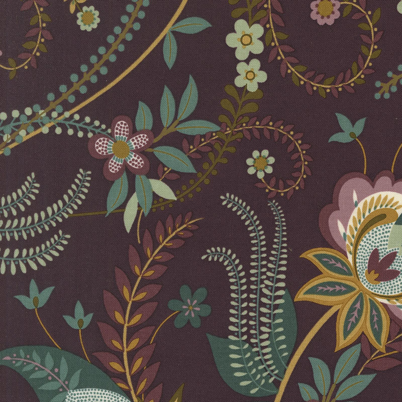 Ophelia By Studio M For Moda - Aubergine
