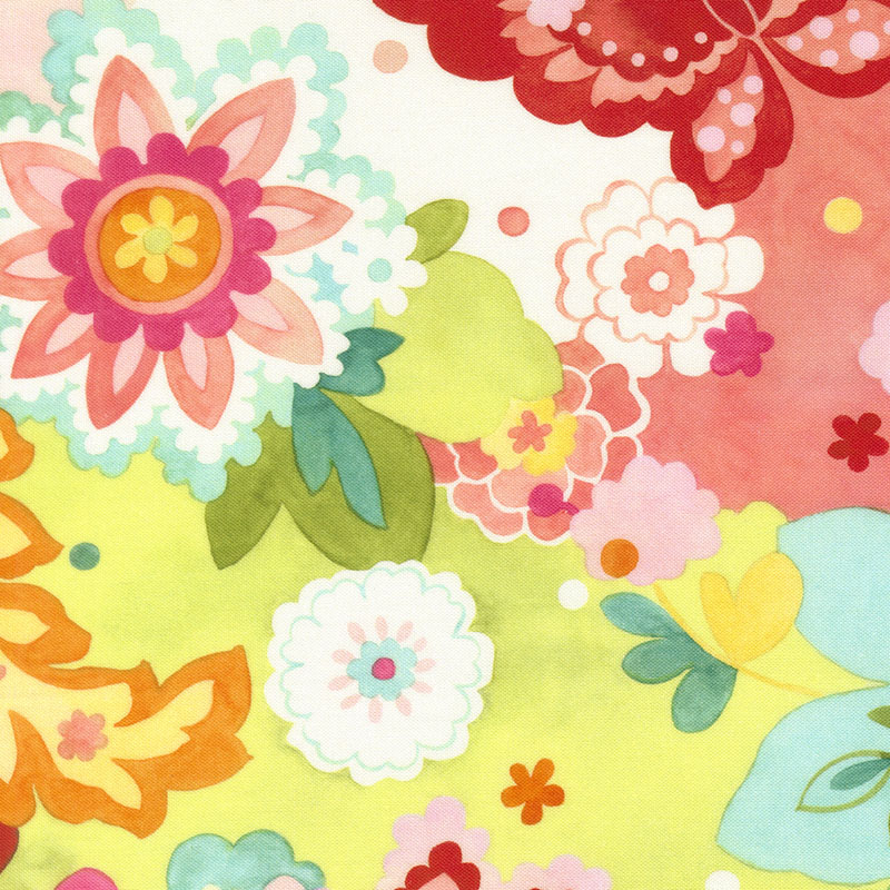 Fresh Picked Fantasy By Momo For Moda - Digital Print - Rainbow