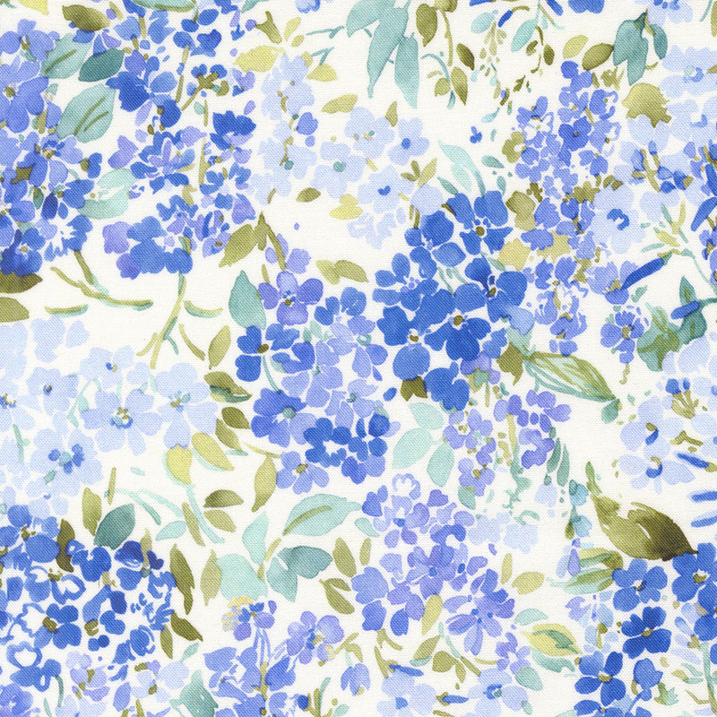 Fresh Picked Fantasy By Momo For Moda - Digital Print - Lake