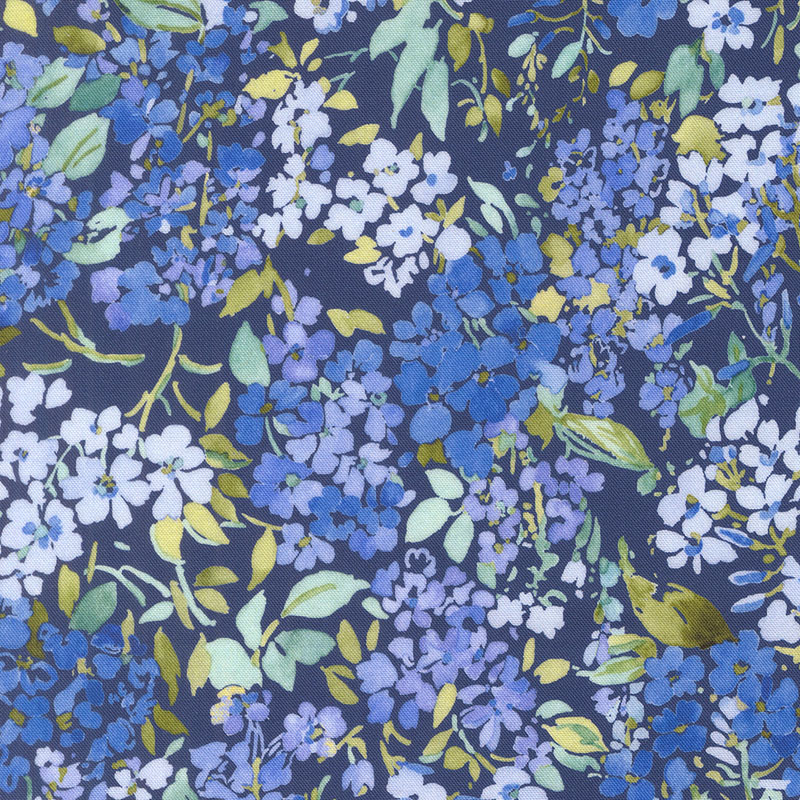 Fresh Picked Fantasy By Momo For Moda - Digital Print - Dusk-Lake
