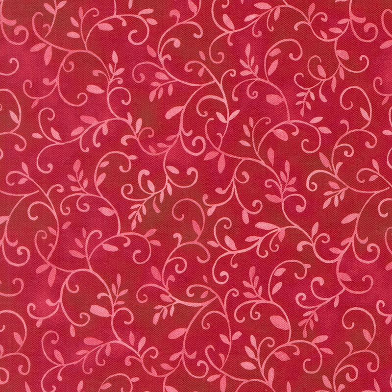 Fresh Picked Fantasy By Momo For Moda - Digital Print - Red