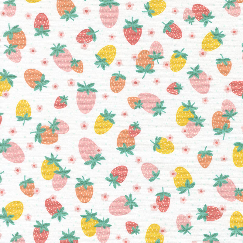Hop Into Spring By Elena Amo For Moda - Digital Print - Cloud