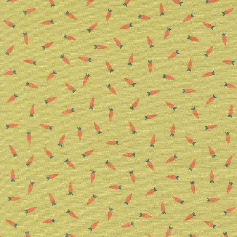 Hop Into Spring By Elena Amo For Moda - Digital Print - Leaf