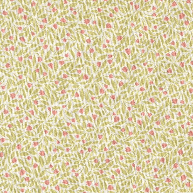 Hop Into Spring By Elena Amo For Moda - Digital Print - Leaf