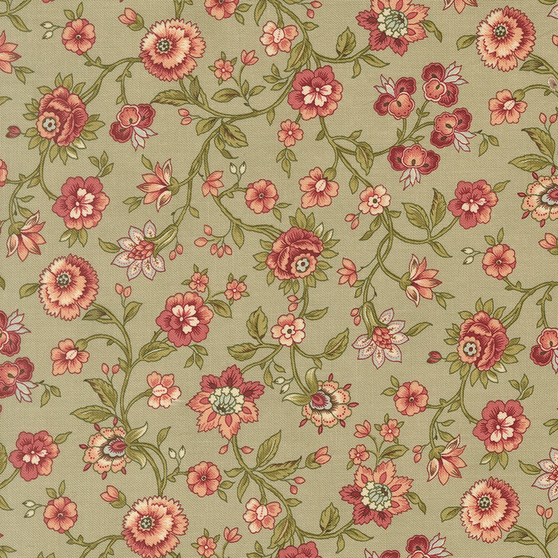 Collections For A Cause Heirloom By Howard Marcus For Moda - Celadon