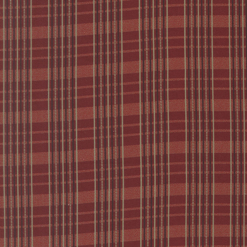 Betsy\'s Best By Betsy Chutchian For Moda - Digital Print - Checks & Plaids Wild Strawberry