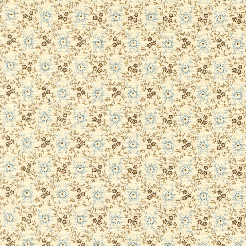 Betsy\'s Best By Betsy Chutchian For Moda - Digital Print - Blenders Biscuit Aqua