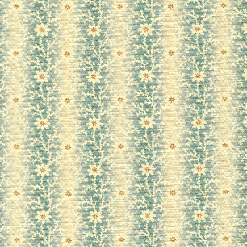Betsy\'s Best By Betsy Chutchian For Moda - Digital Print - Stripes Aqua
