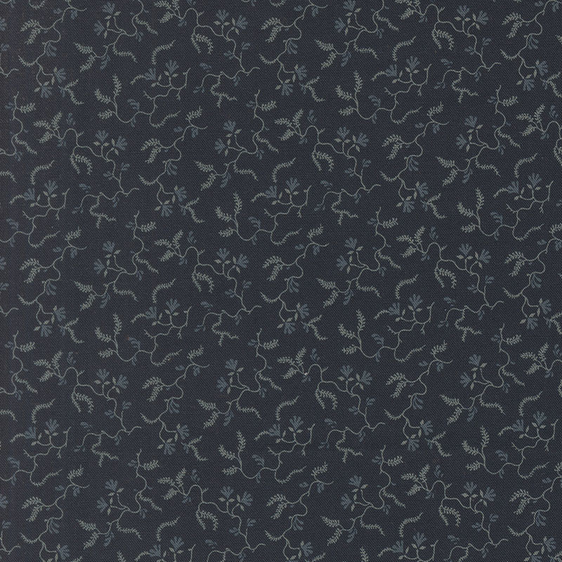Betsy\'s Best By Betsy Chutchian For Moda - Digital Print - Florals Indigo