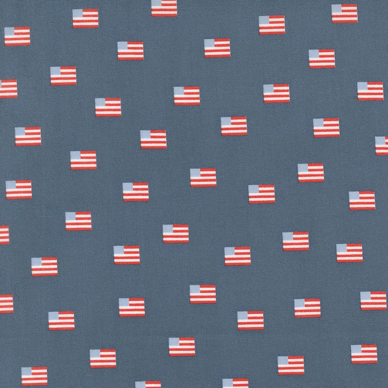 Stars And Stripes By Camille Roskelley For Moda - Blue