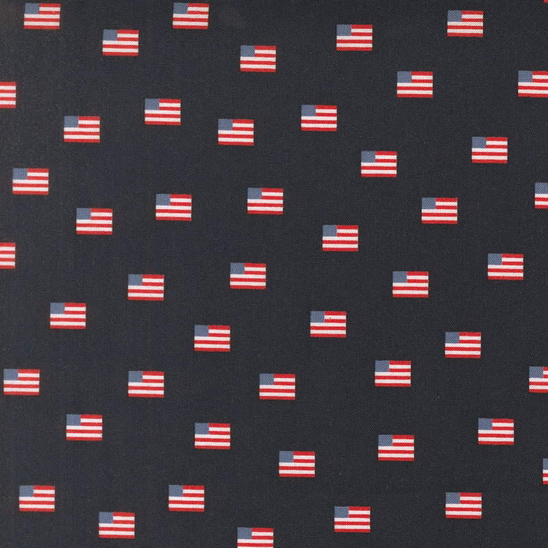 Stars And Stripes By Camille Roskelley For Moda - Navy-Blue