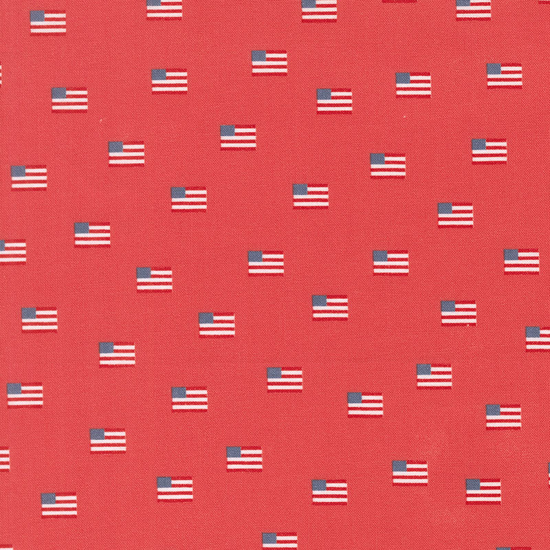 Stars And Stripes By Camille Roskelley For Moda - Nantucket-Red