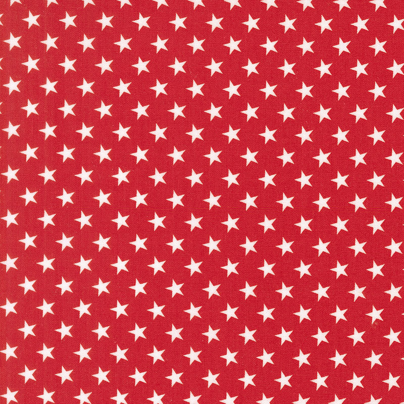 Stars And Stripes By Camille Roskelley For Moda - Red