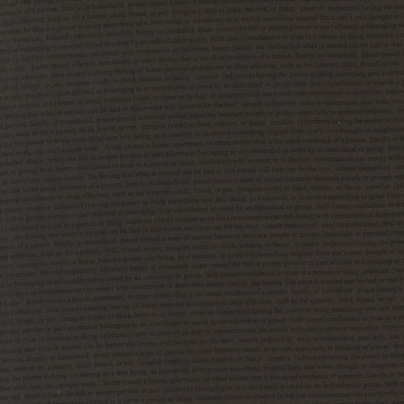 Ink By Sweetwater For Moda - Charcoal - Black