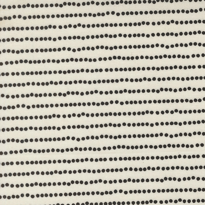 Ink By Sweetwater For Moda - Porcelain - Black