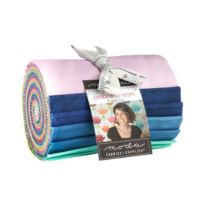 Ombre Dream Dessert Rolls By Moda - Packs Of 4