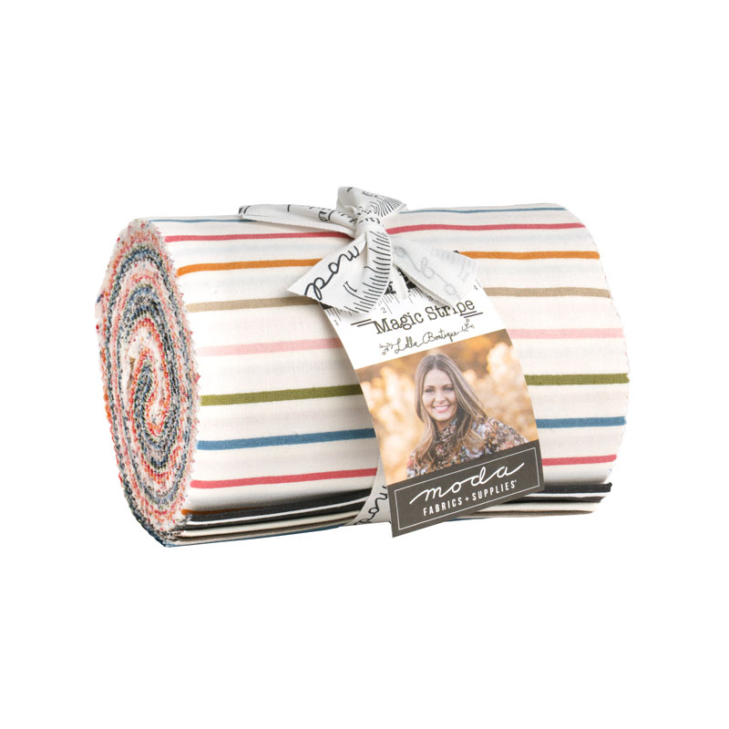 Magic Stripe Dessert Rolls By Moda - Packs Of 4