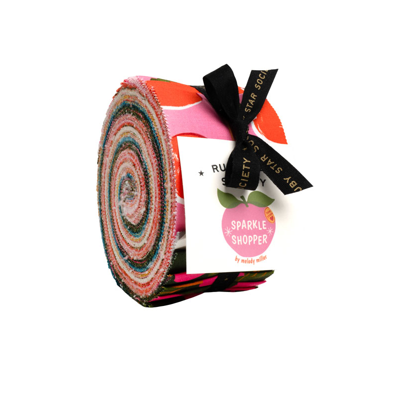 Sparkle Shopper Jelly Rolls By Moda - Packs Of 4