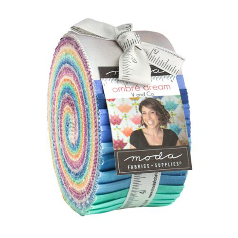 Ombre Dream Jelly Rolls By Moda - Packs Of 4