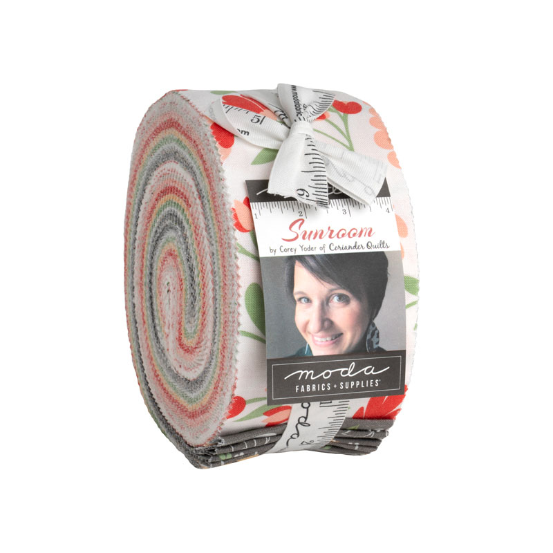 Sunroom Jelly Rolls By Moda - Packs Of 4