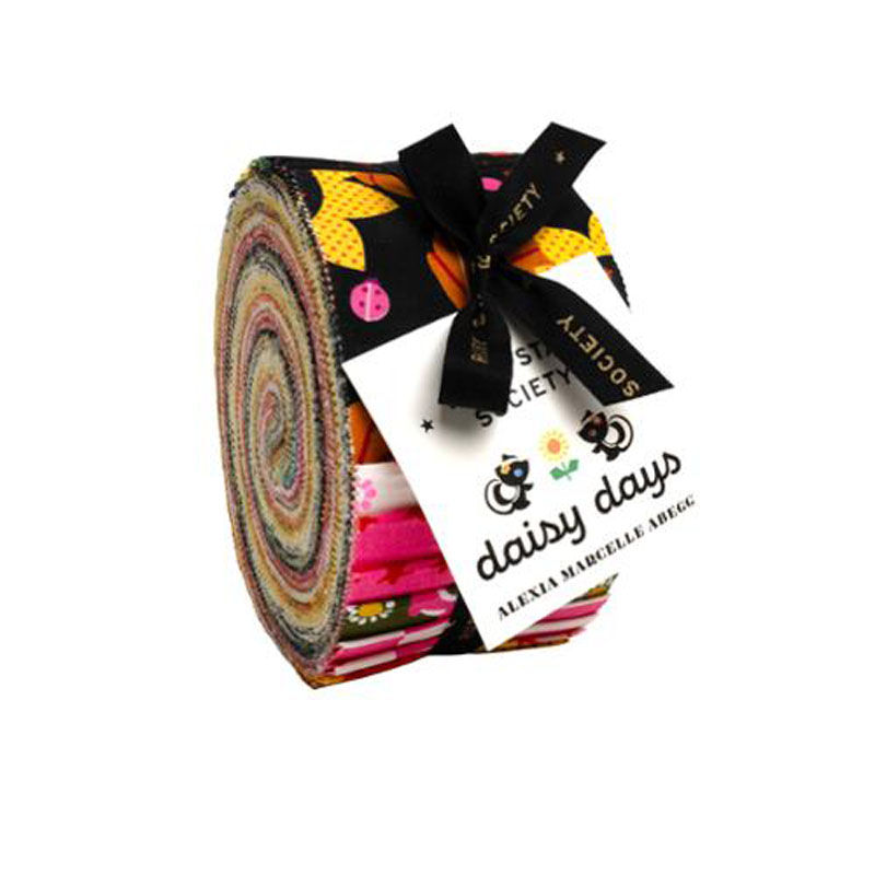Daisy Days Jelly Rolls By Moda - Packs Of 4