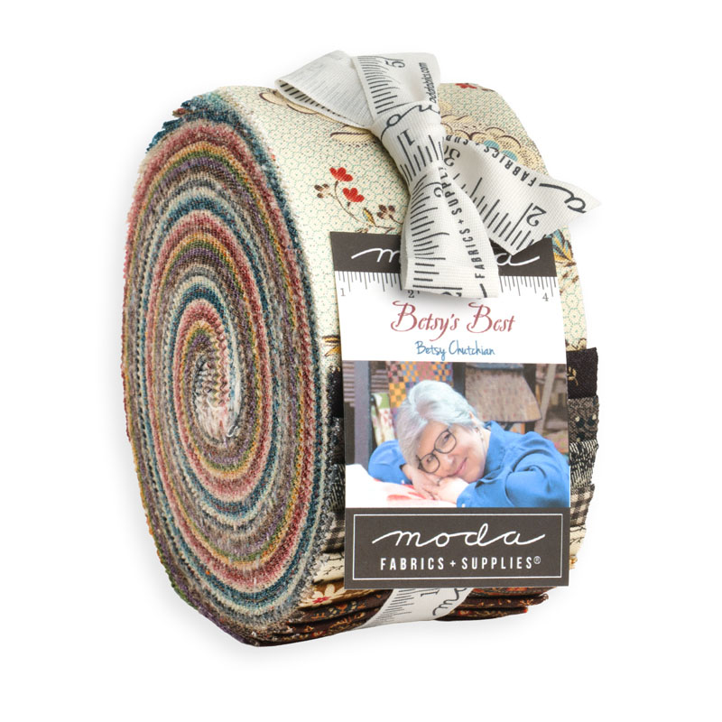 Betsy\'s Best Jelly Rolls By Moda - Packs Of 4