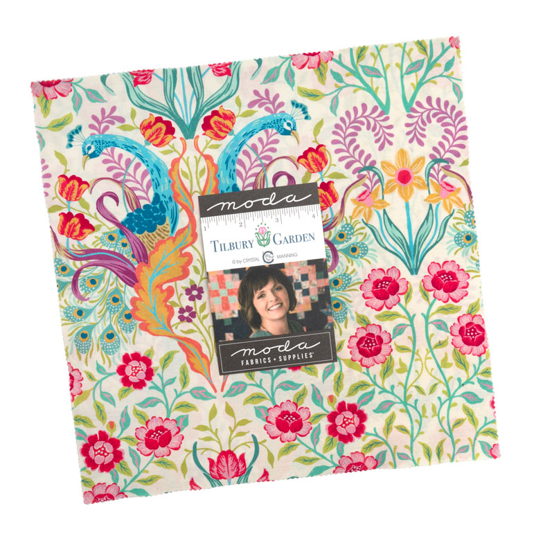 Tilbury Garden Layer Cakes By Moda - Packs Of 4