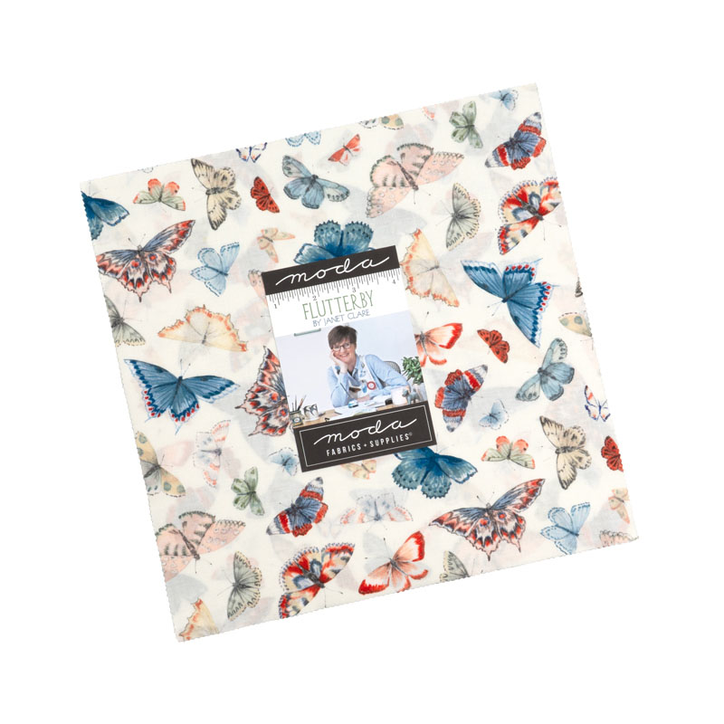 Flutterby Layer Cakes By Moda - Packs Of 4