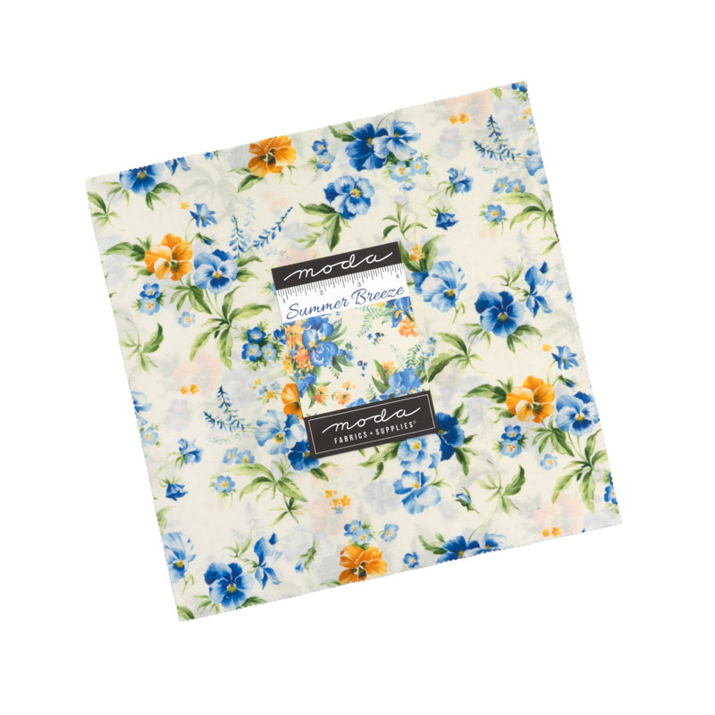 Summer Breeze 2027 Layer Cakes By Moda - Packs Of 4