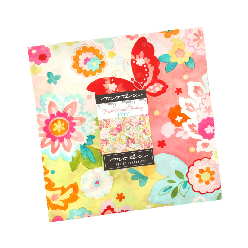Fresh Picked Fantasy Layer Cakes By Moda - Packs Of 4