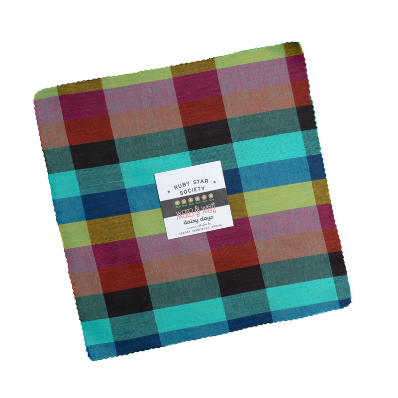Warp And Weft Daisy Days Wovens Layer Cakes By Moda - Packs Of 4