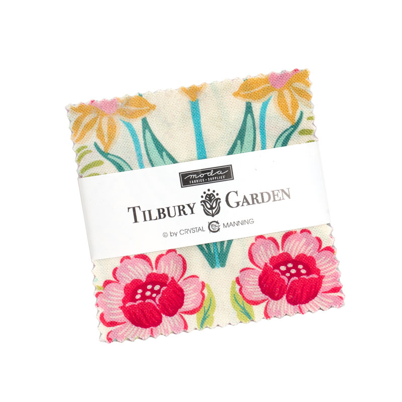 Tilbury Garden Mini Charm Packs By Moda - Packs Of 24