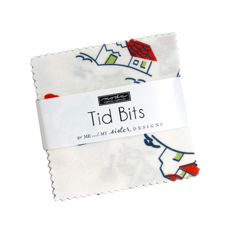 Tid Bits Mini Charm Packs By Moda - Packs Of 24