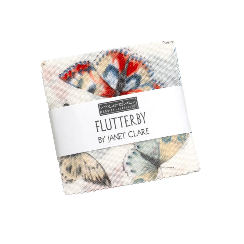 Flutterby Mini Charm Packs By Moda - Packs Of 24