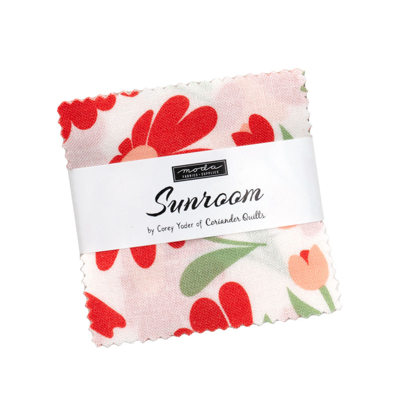 Sunroom Mini Charm Packs By Moda - Packs Of 24