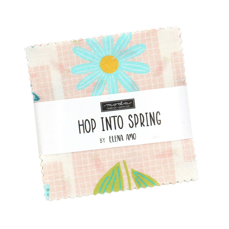 Hop Into Spring Mini Charm Packs By Moda - Packs Of 24