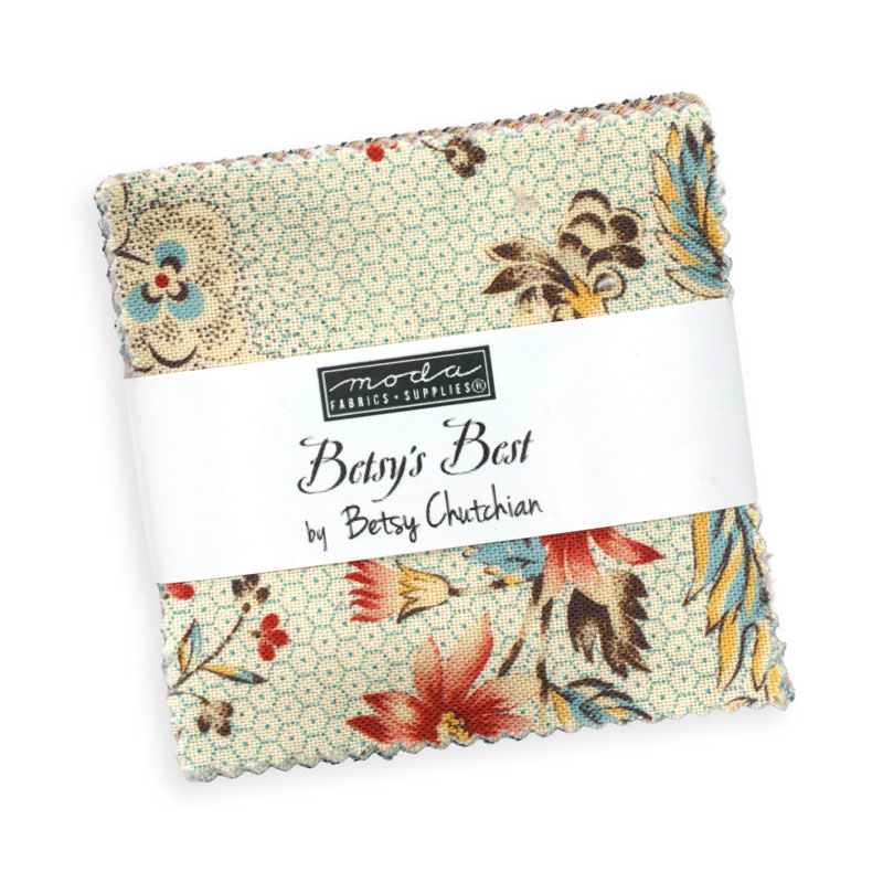 Betsy\'s Best Mini Charm Packs By Moda - Packs Of 24