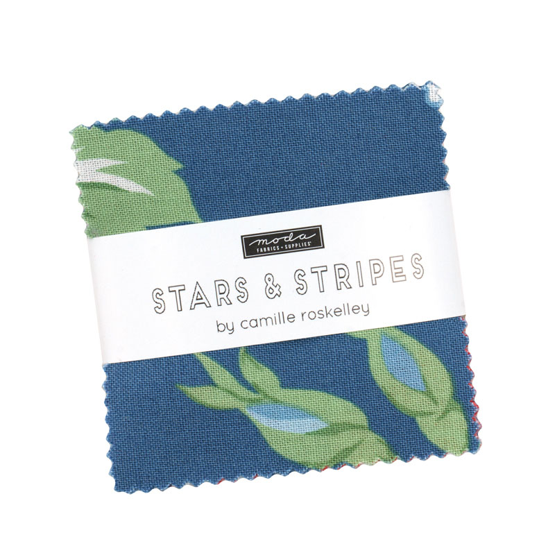 Stars And Stripes Mini Charm Packs By Moda - Packs Of 24