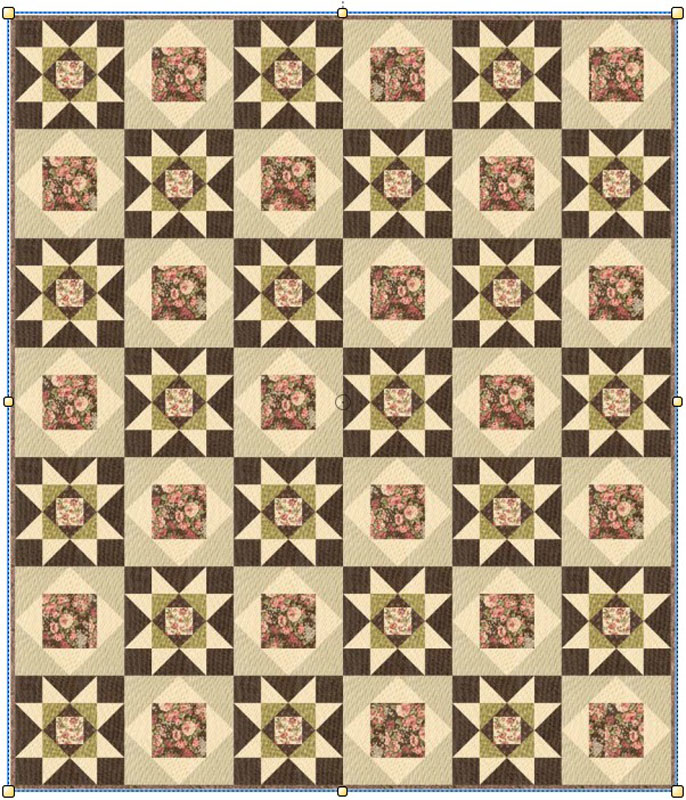 Heirloom Stars Pattern By Needle In The Hayes For Moda - Minimum Of 3
